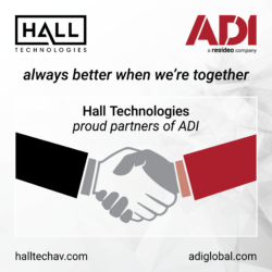 Hall Technologies Announces Distribution Relationship with ADI Global Distribution